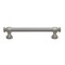 Gliderite Hardware 5-1/16 in. Center to Center Graphite Gray Classic Euro Bar Pull - 4361-128-GPH 4361-128-GPH-1 - alternate 1